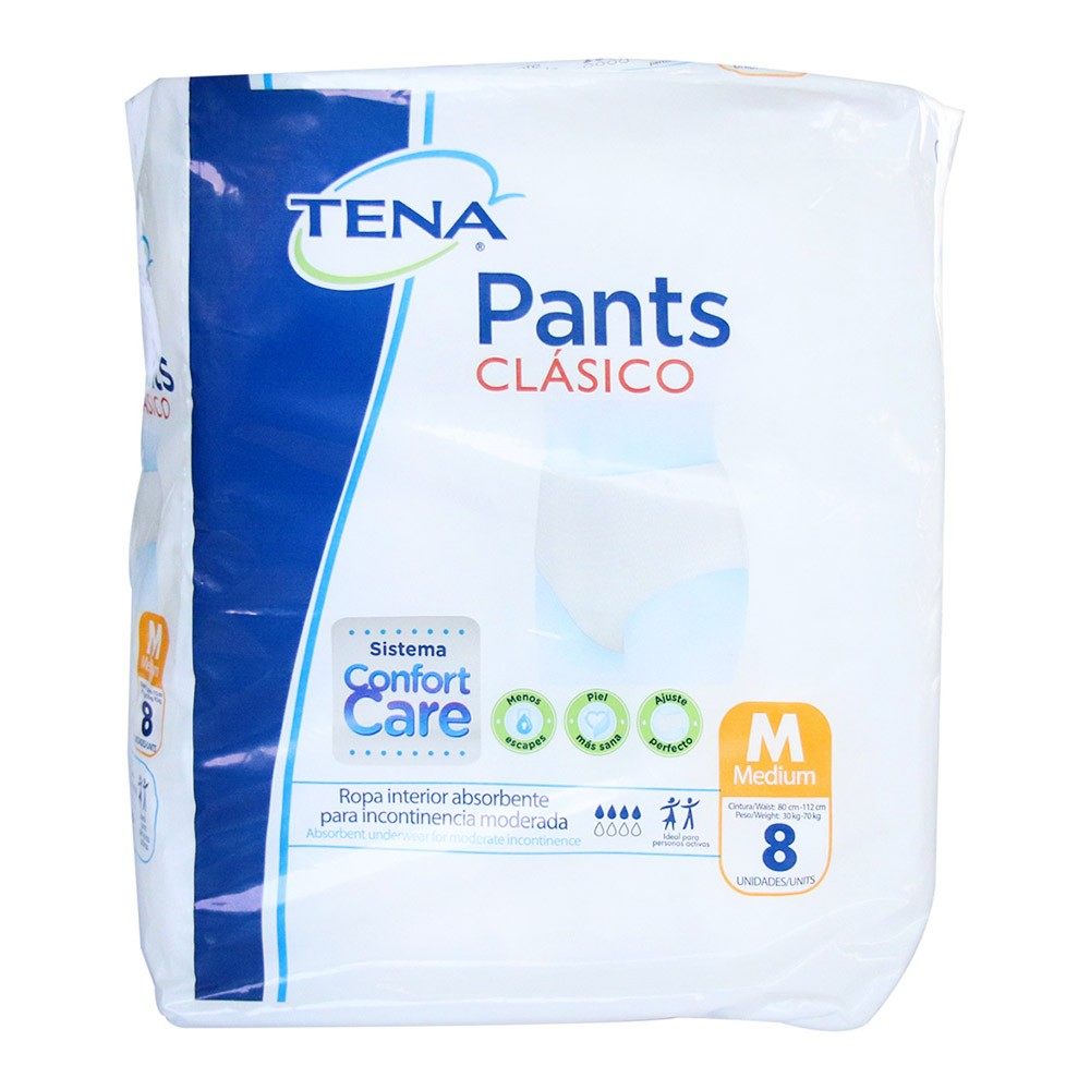 PAÑAL TENA PANTS CLASIC MEDIANO  x 8UND
