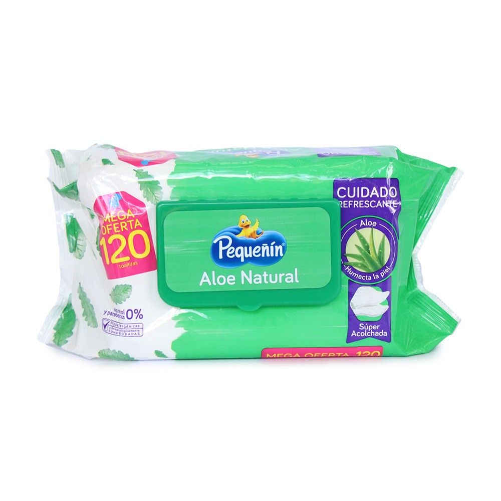 PAÑOS HUM  PEQUEÑIN ALOE PAG100 LL120