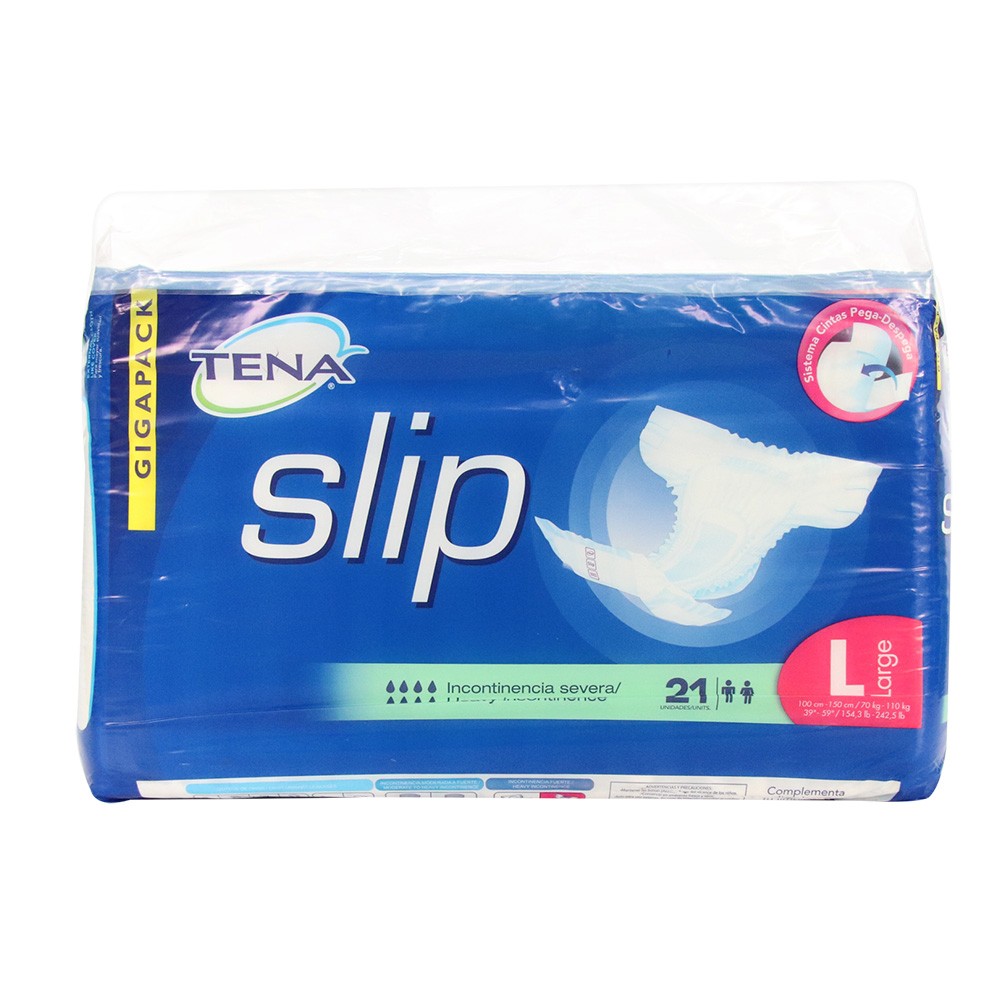 TENA SLIP LARGE GIGAPACK  x 21U