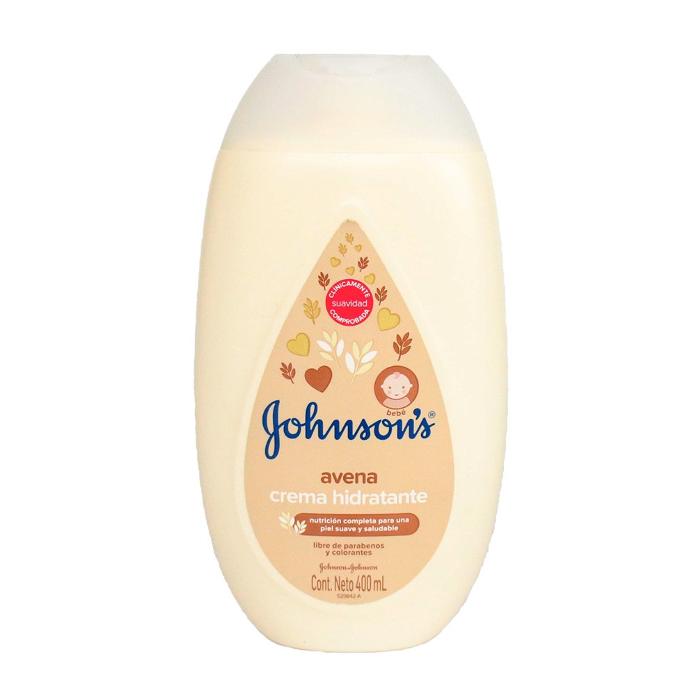 CREMA LIQUIDA AVENA J&J x 400ML