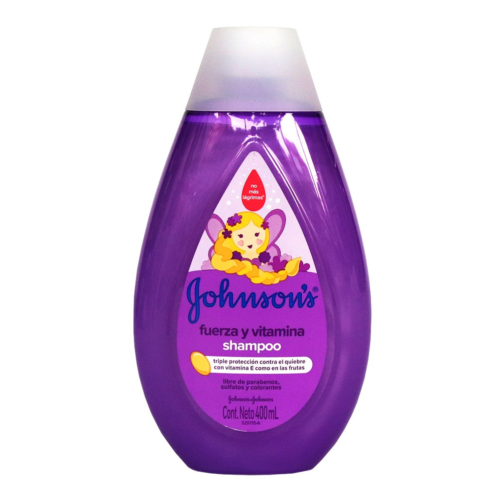 SHAMPOO FUERZA Y VITAMINAS JOHNSON*400ML