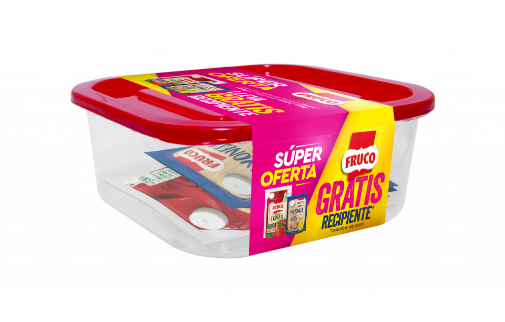 SALSA TOM*400GR+MAYO*190GR+TUPPER FRUCO