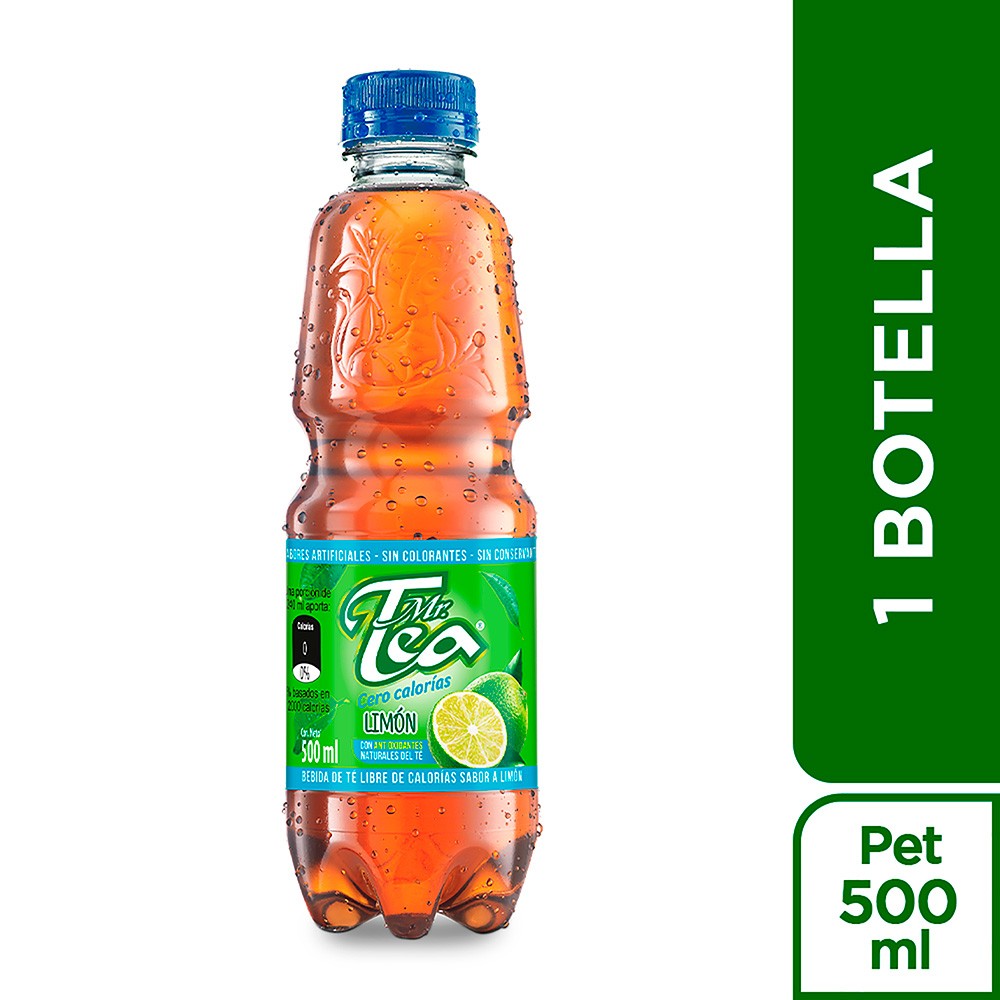 MR TEA LIGHT LIMON PET  x  500ML