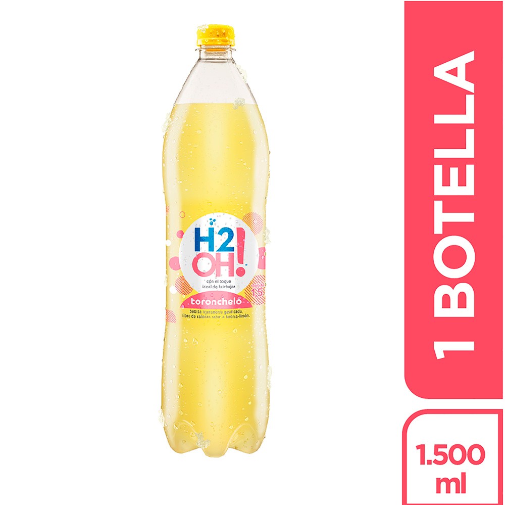 AGUA H2O TORONCHELO PET *1.5 LT