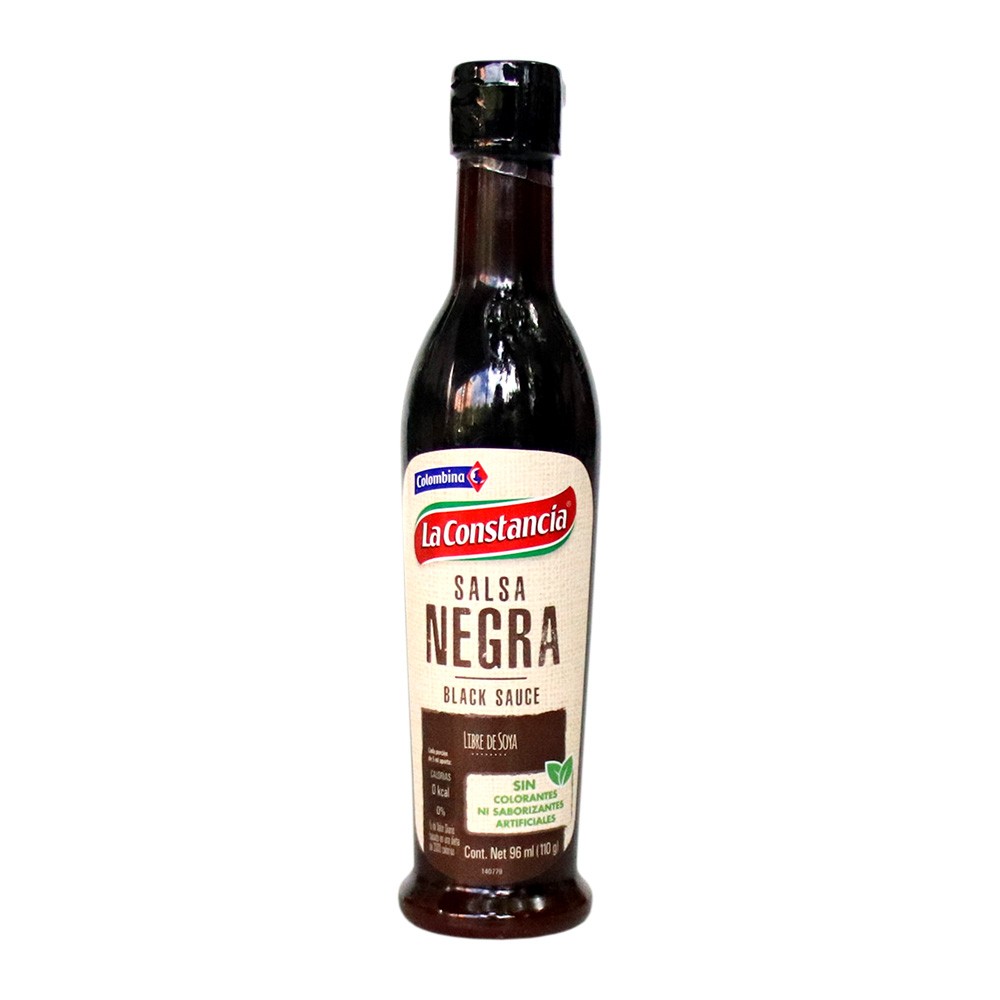 SALSA NEGRA FCO CONSTANCIA x 110GR