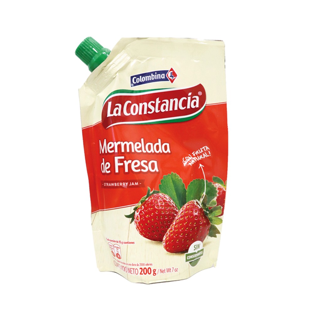 MERMELADA FRESA DP *200GR LA CONSTANCIA