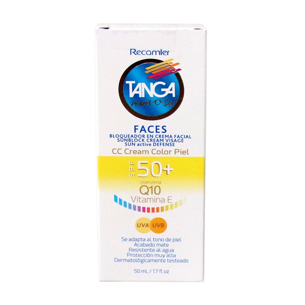 BLOQUEDADOR SPF50 FACES Q10 TANGA  *50ML