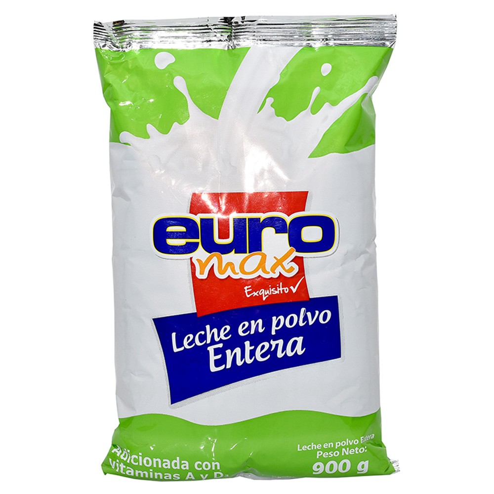LECHE EN POLVO EUROMAX ENTERA x 900GR