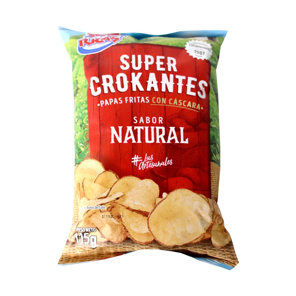 PAPA SUPER CROKANTE SUPER RICAS  x 118GR