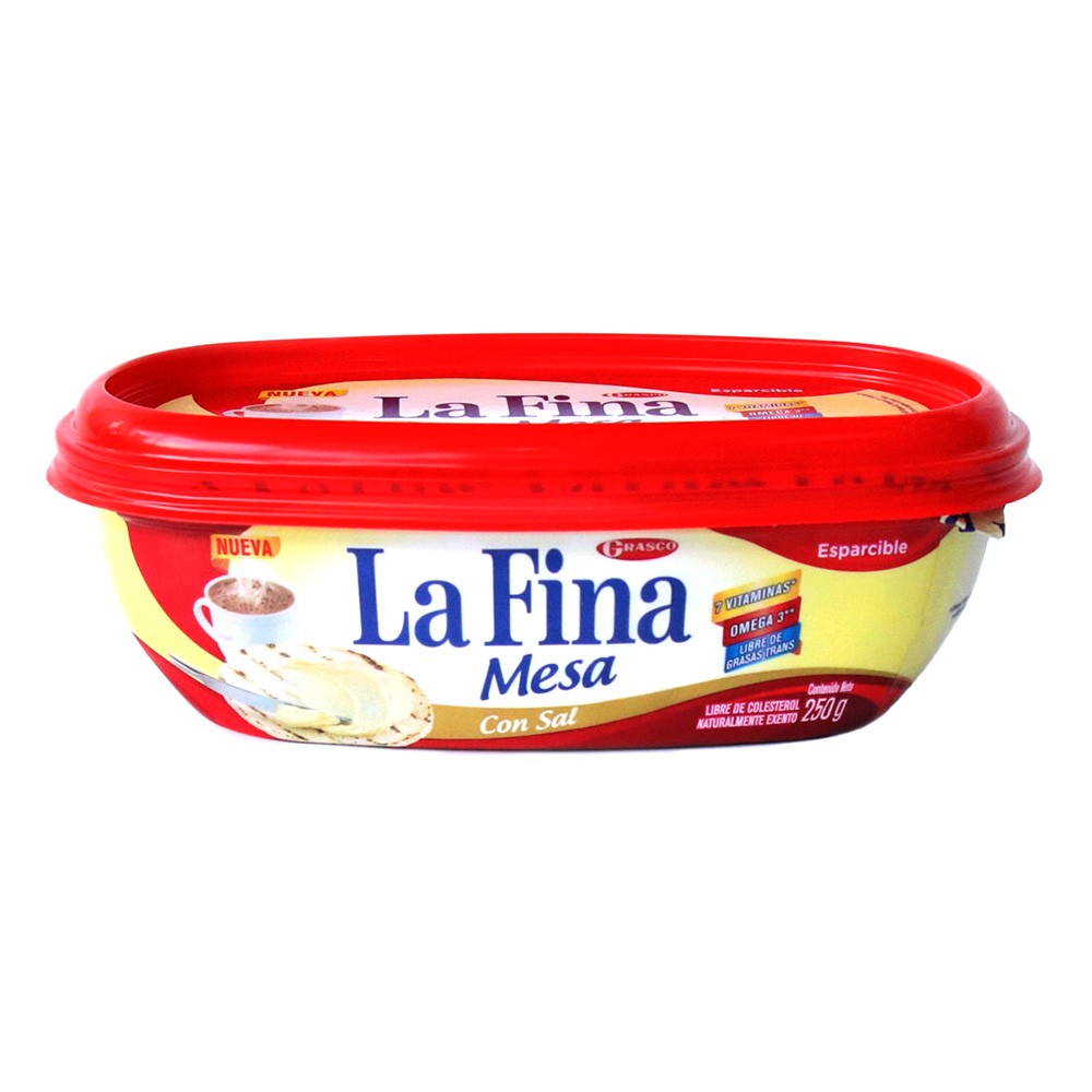 MARGARINA MESA SAL LA FINA*250GR