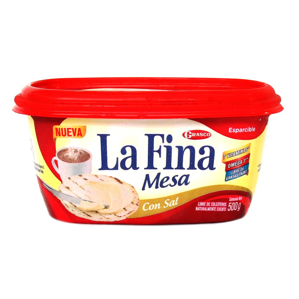 MARGARINA MESA SAL LA FINA*500GR