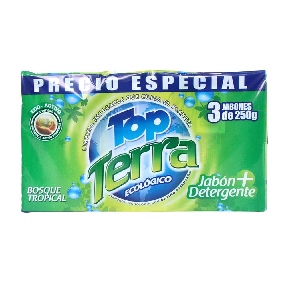 JABON TOP TERRA 3U x 250GR