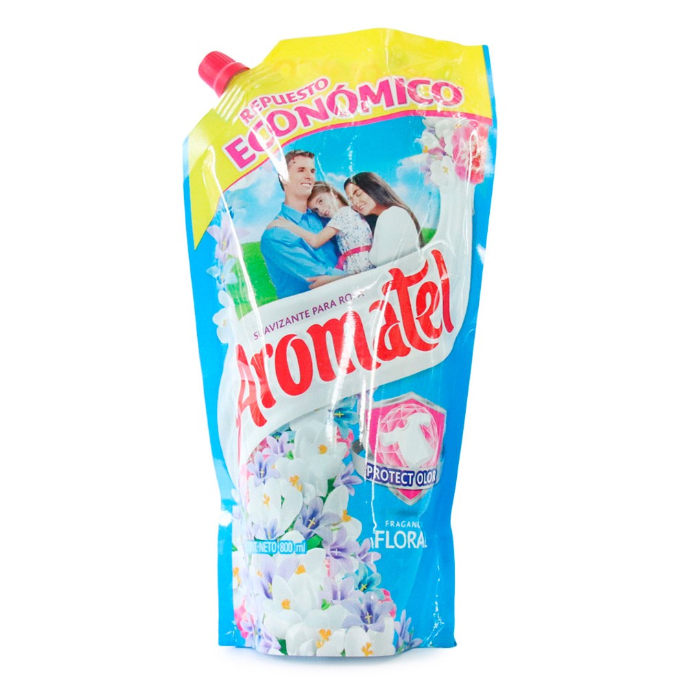 SUAVIZANTE FLORAL AROMATEL  DP*800ML