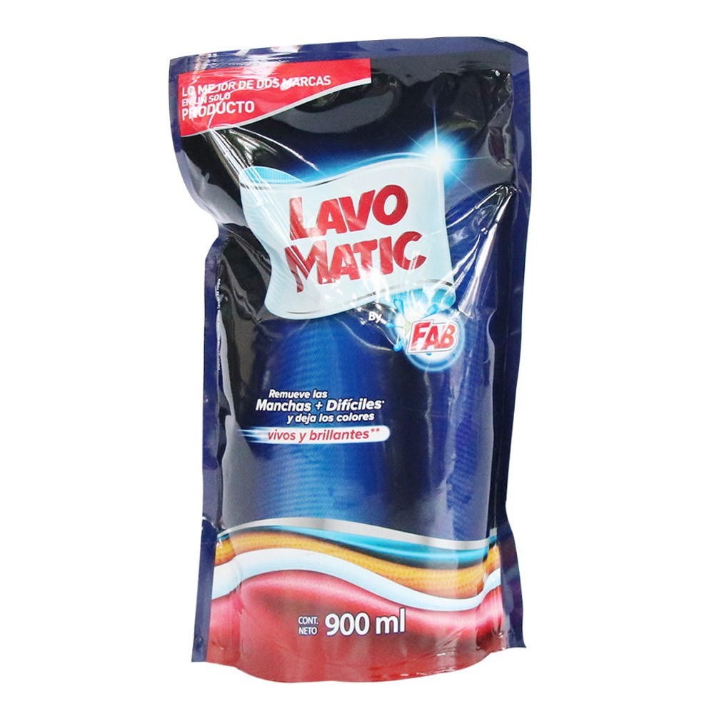 LAVOMATIC JABON LIQUIDO DOYPACK  x 900ML