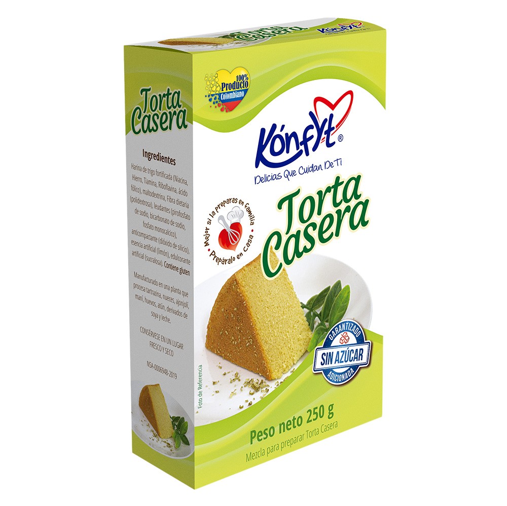 MEZCLA DE TORTA LIMON KONFYT x 250GR