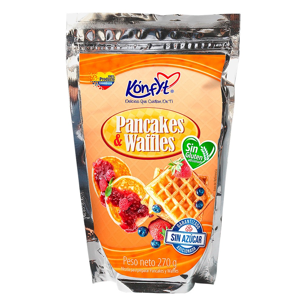 MEZCLA PARA PANCAKES SIN GLUTEN*250GR