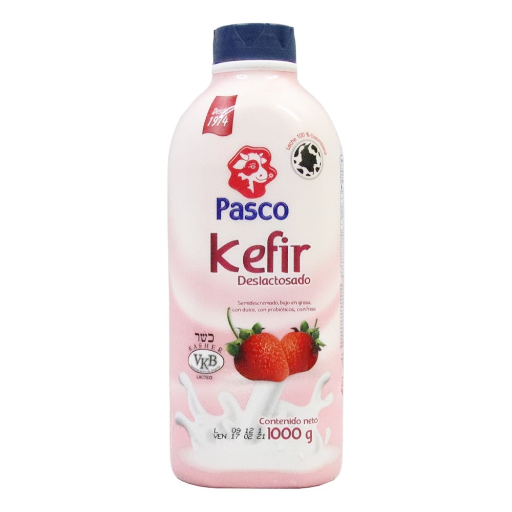 YOGURT KEFIR FRESA PASCO*1000GR