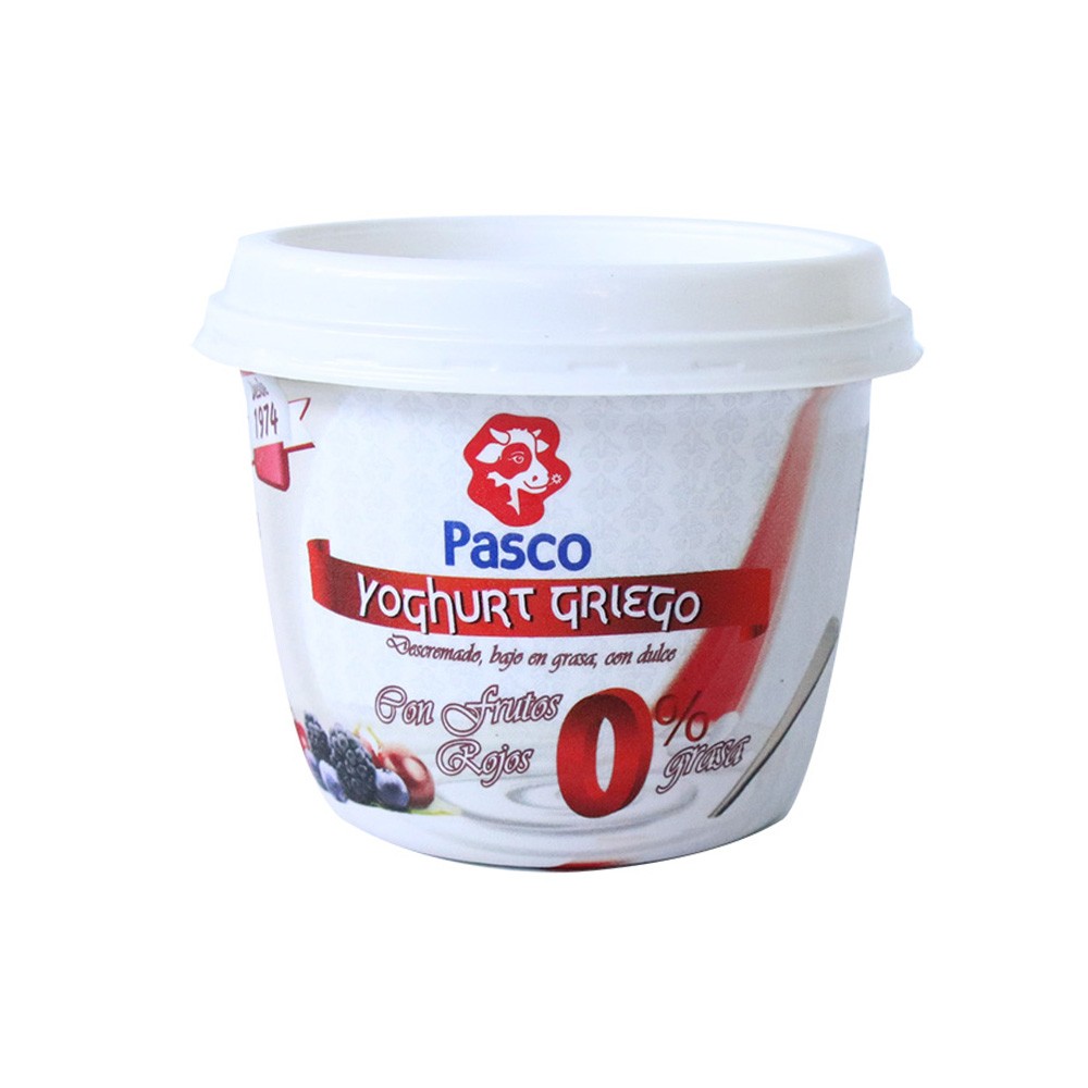 YOGHURT GRIEGO FRUTOS ROJOS PASCO*500GR