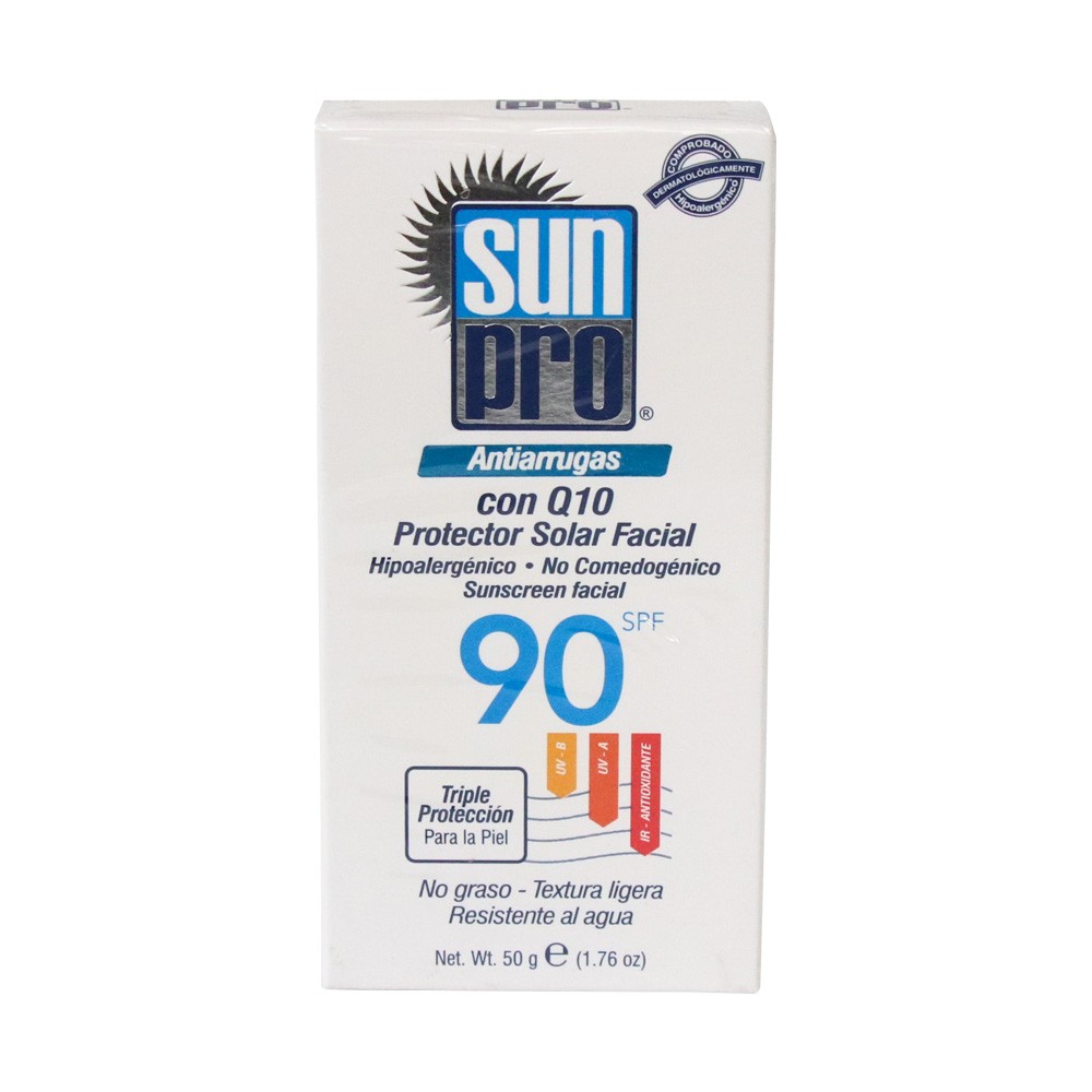 SUN PRO PROT SOL SPF90 FACIAL X50 GR