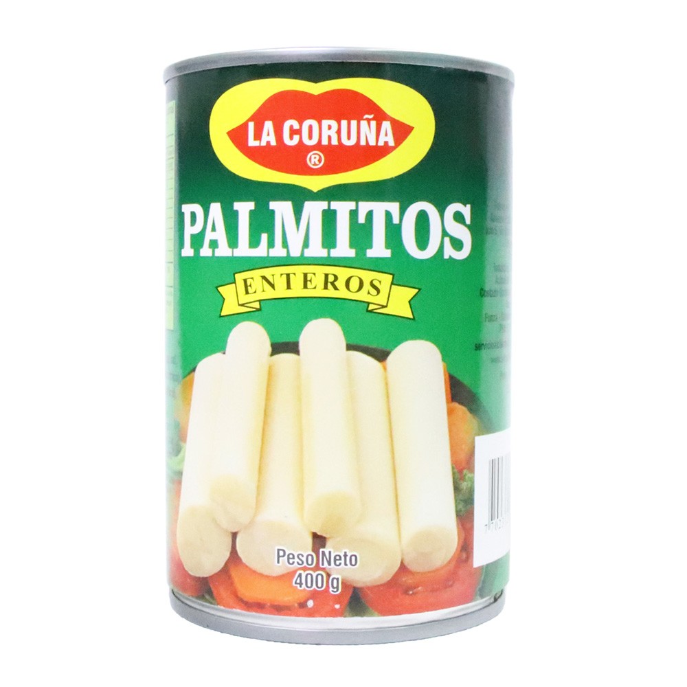 PALMITOS ENTEROS CORUÑA  x 400GR