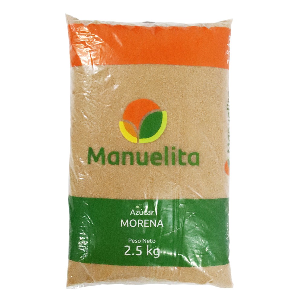 AZUCAR MANUELITA MORENA  x 2500GR
