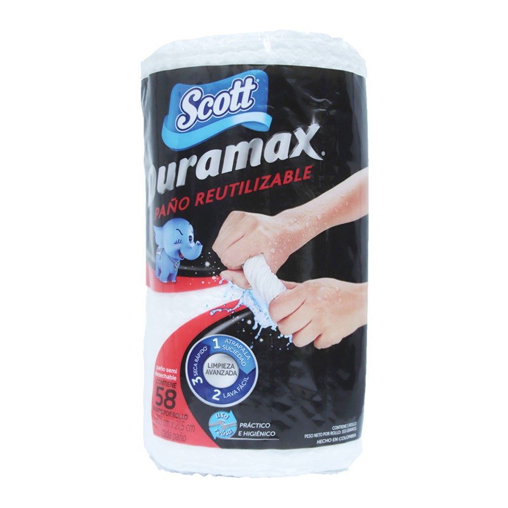TOALLA COCINA SCOTT DURAMAX  X58H x 1UND