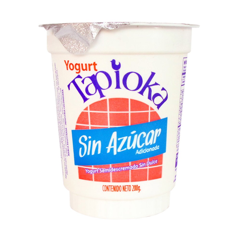 YOG TAPIOKA 200gr S/AZUCAR