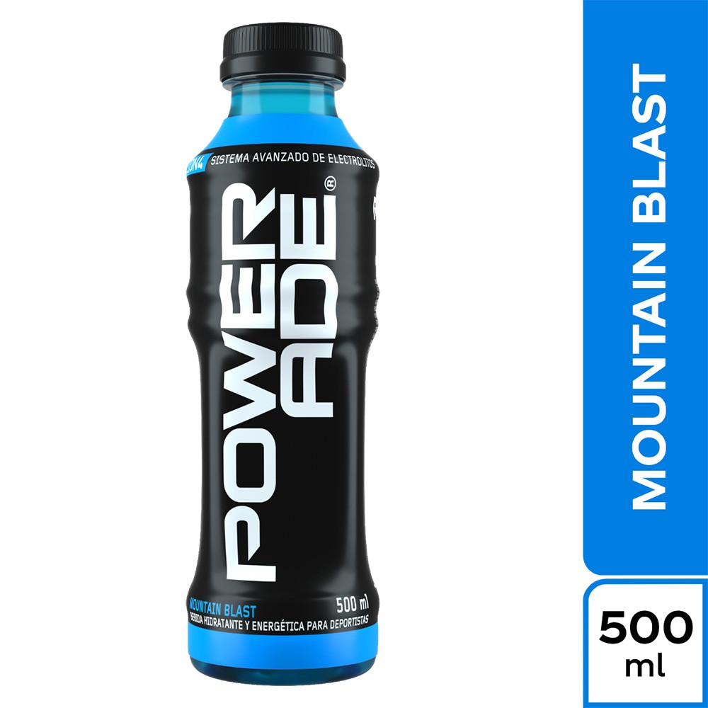 POWERADE ION 4 MOUNTAIN BLAST  x  500 ML