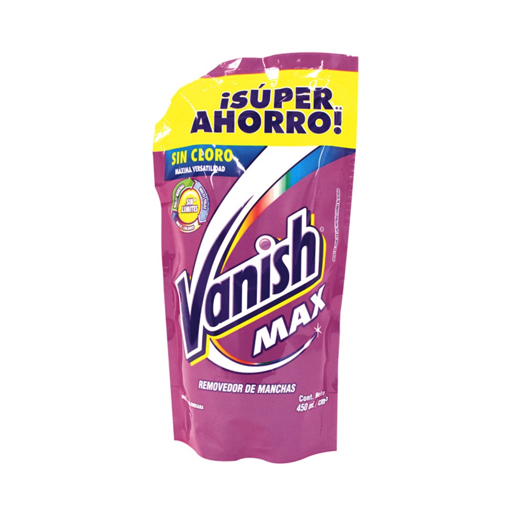 VANISH LIQUIDO ROSA DP  x 450ML