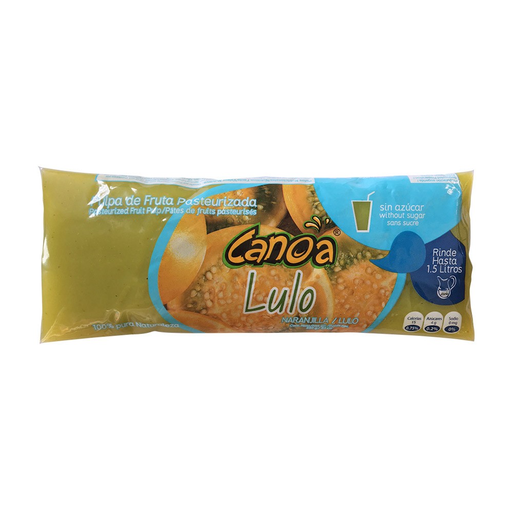 PULPA CANOA LULO x 230 GR S/A