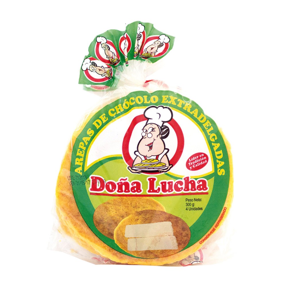 AREPA DE CHOCOLO DOÑA LUCHA  x 300GR