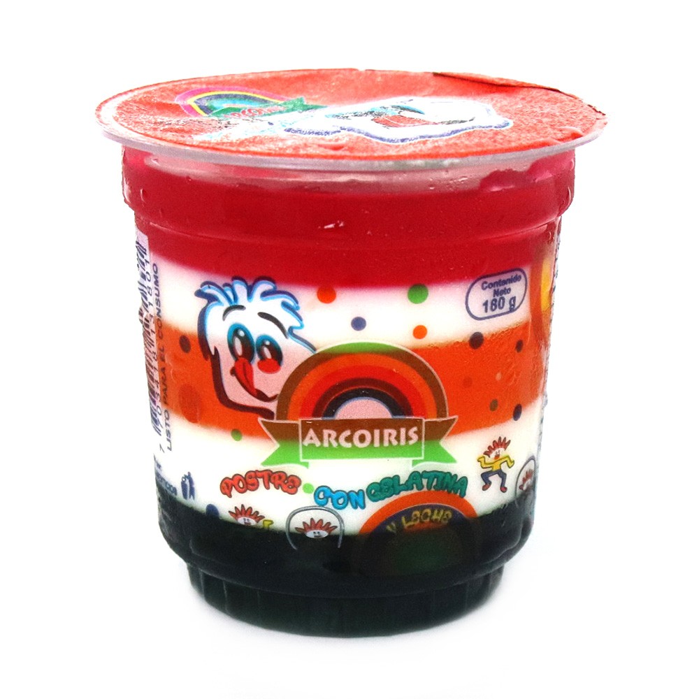 POSTRE DE GELATINA  x 180GR ARCO IRIS