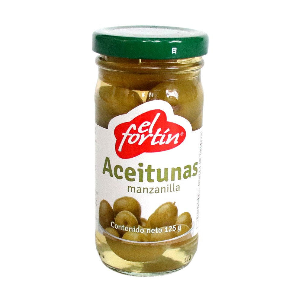 ACEITUNA MANZANILLA FCO FORTIN  x 125GR