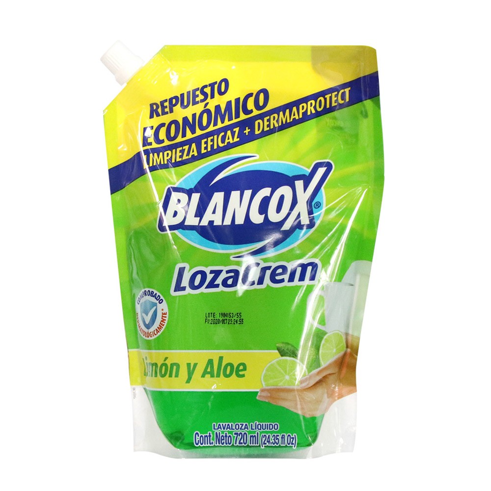 LOZA CREM LIQUIDO LIMON DOYPACK  x 720ML