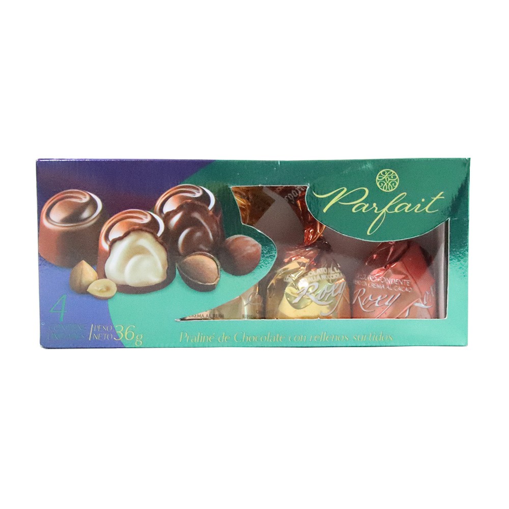 CHOCOLATES PARFAIT SURTIDO x 36GR