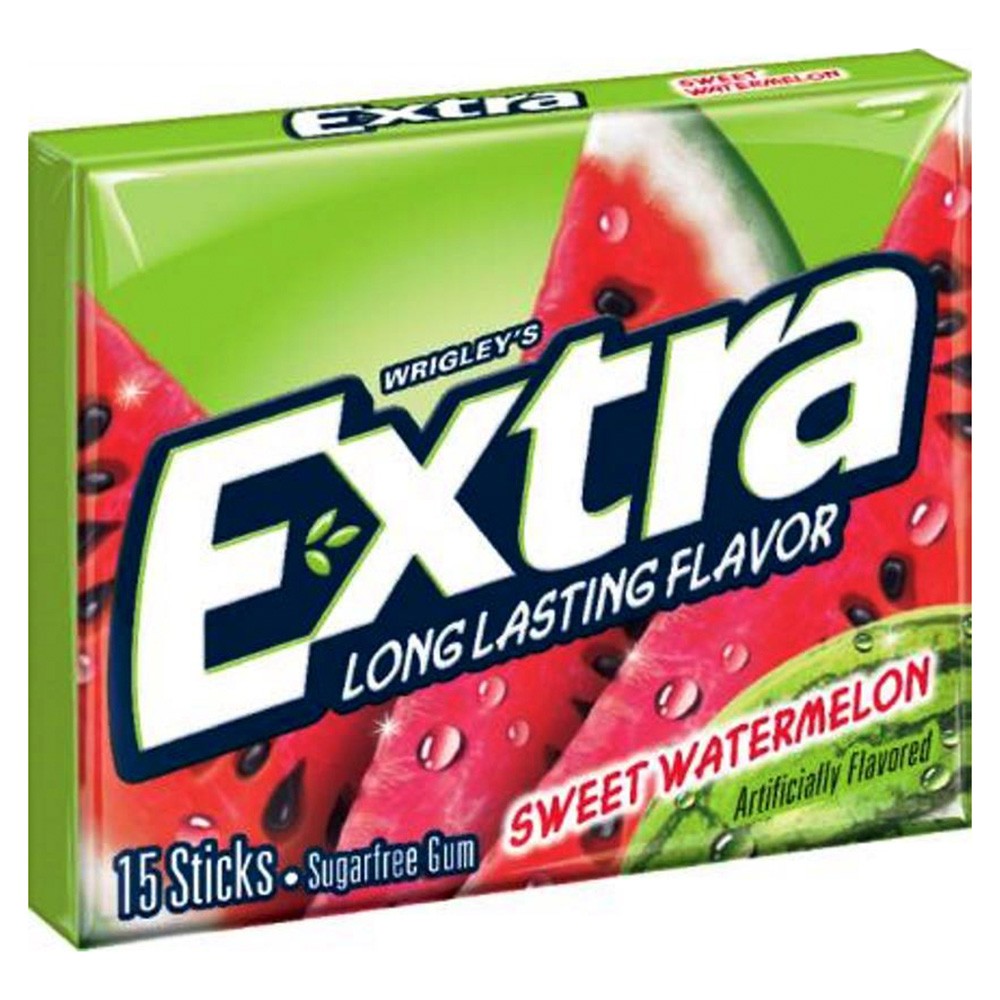GOMA DE MASCAR EXTRA WATERMELON *40.5 GR