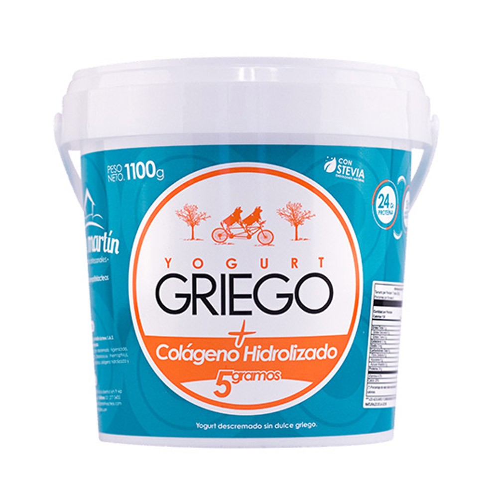 YOG GRIEGO SAN MARTIN COLAGENO 1100GR