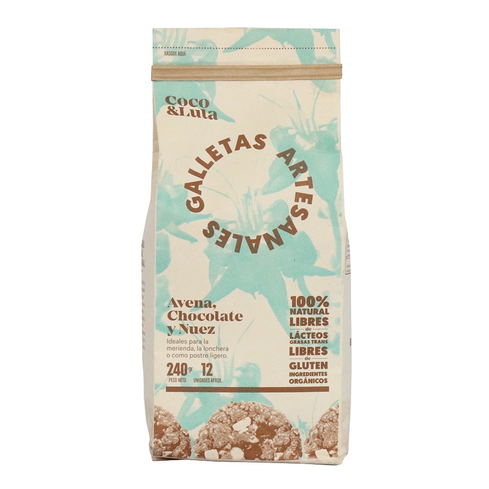 GALLETAS COCO&LULA AVENCHOCNUEZ 240 GRM