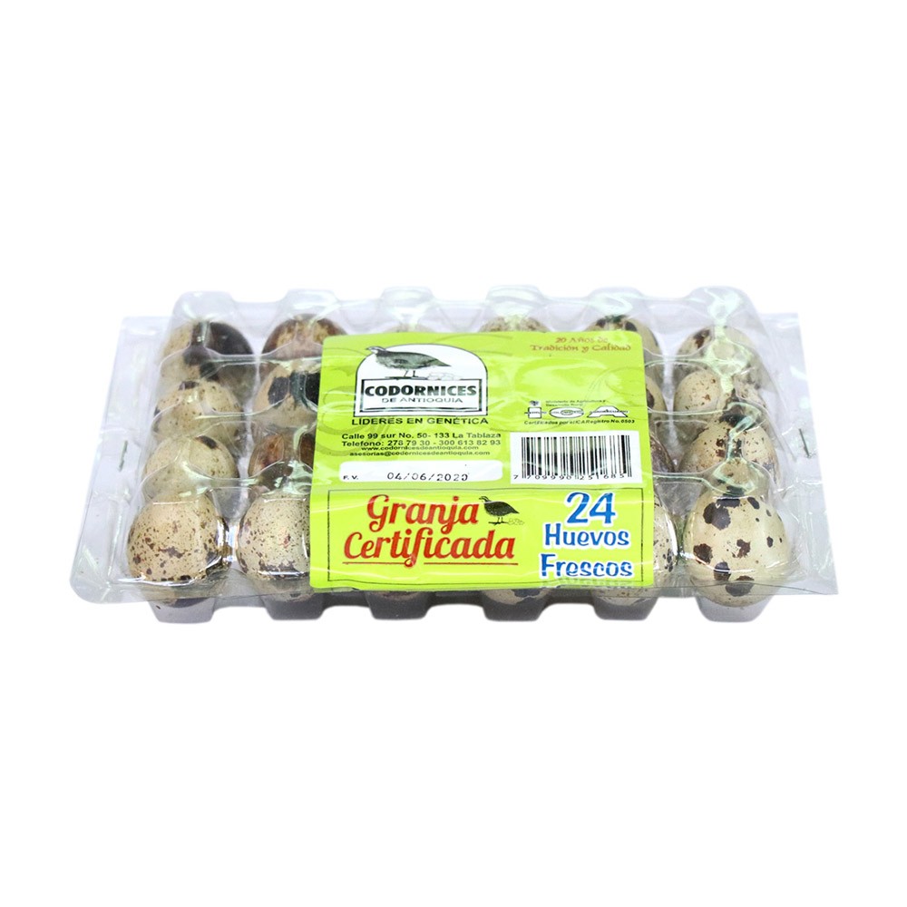 HUEVO CORDORNIZ CODORNICES DE ANTIOQUIA