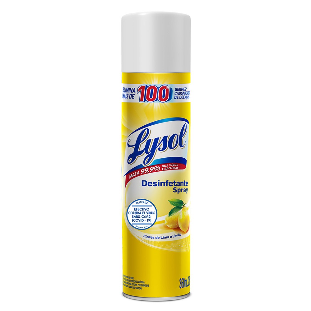 LYSOL AEROSOL LEMON & LIME*360ML