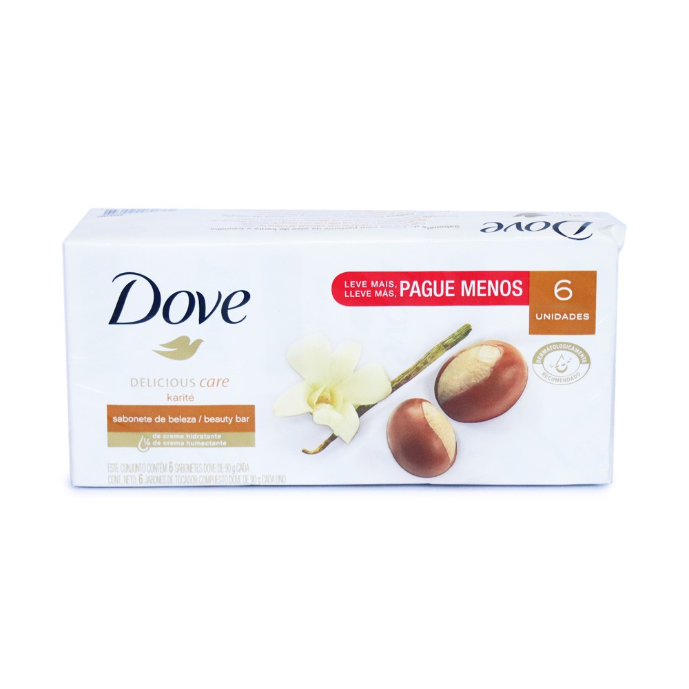 JABON DOVE KARITE 90GR x 6UND