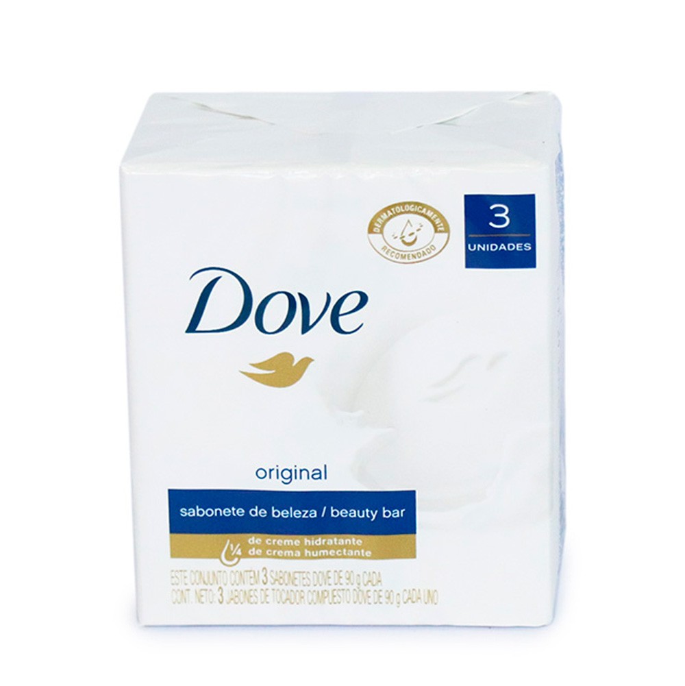 JABON DOVE BLANCO 90GR x 3UND