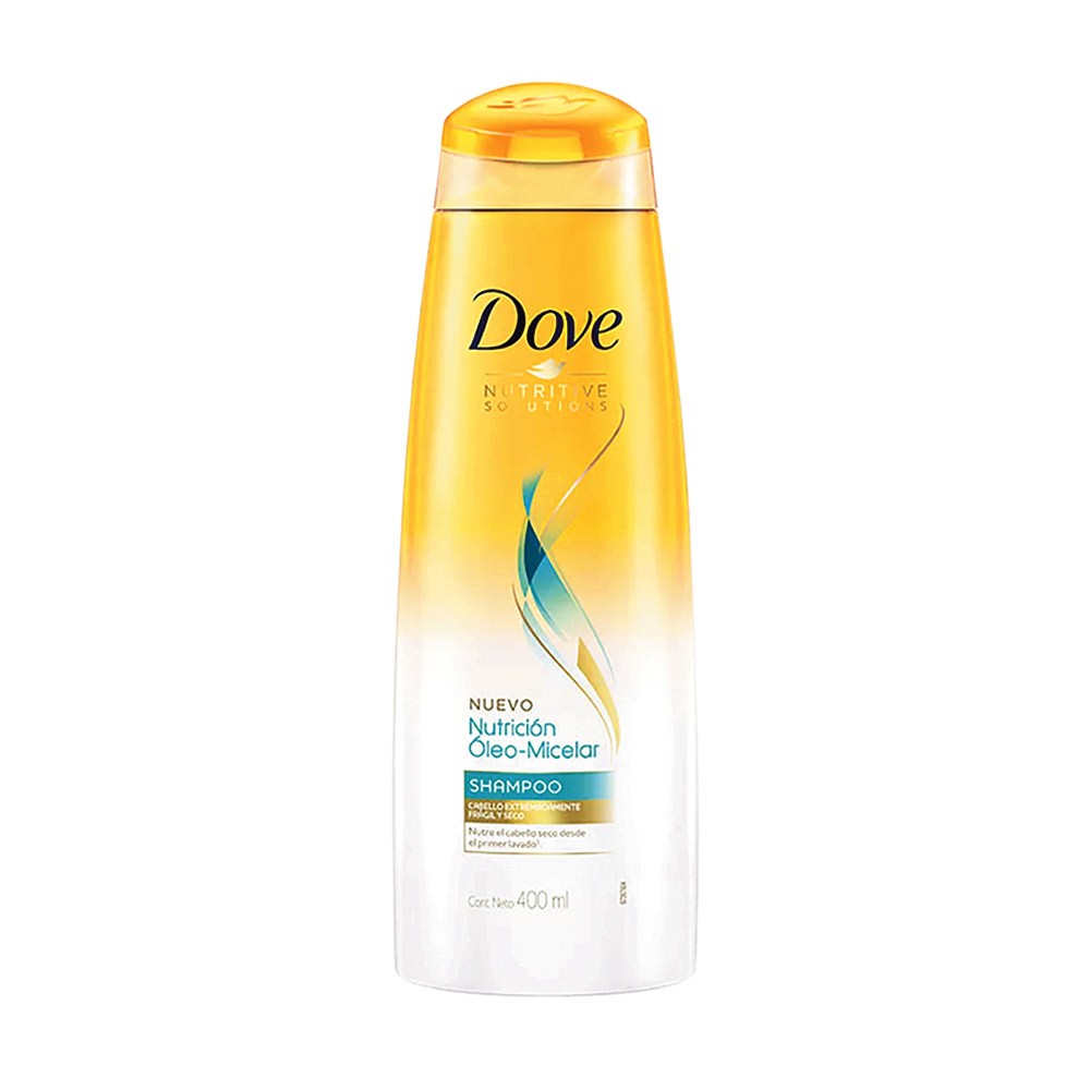 SHAMPOO DOVE NUTRICION OLEO MICELA*400ML