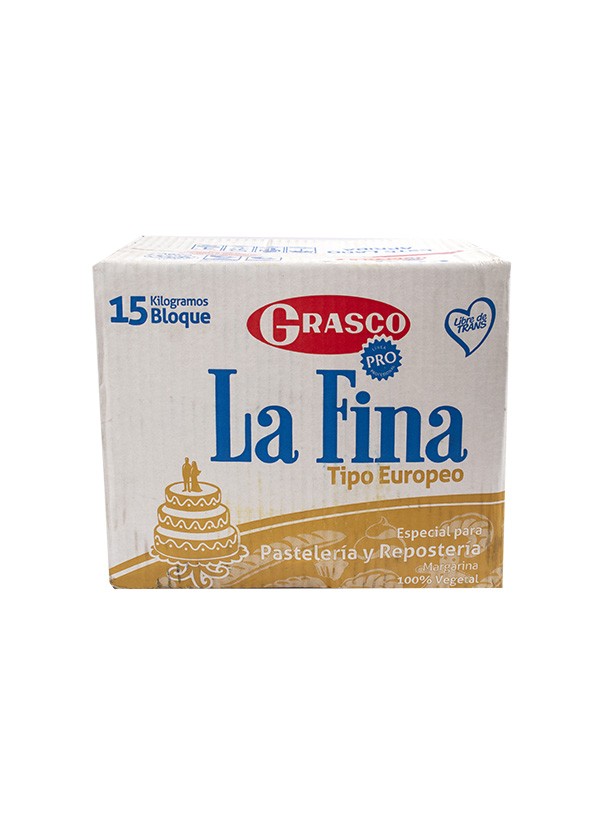 margarina caja fina europea 15kg