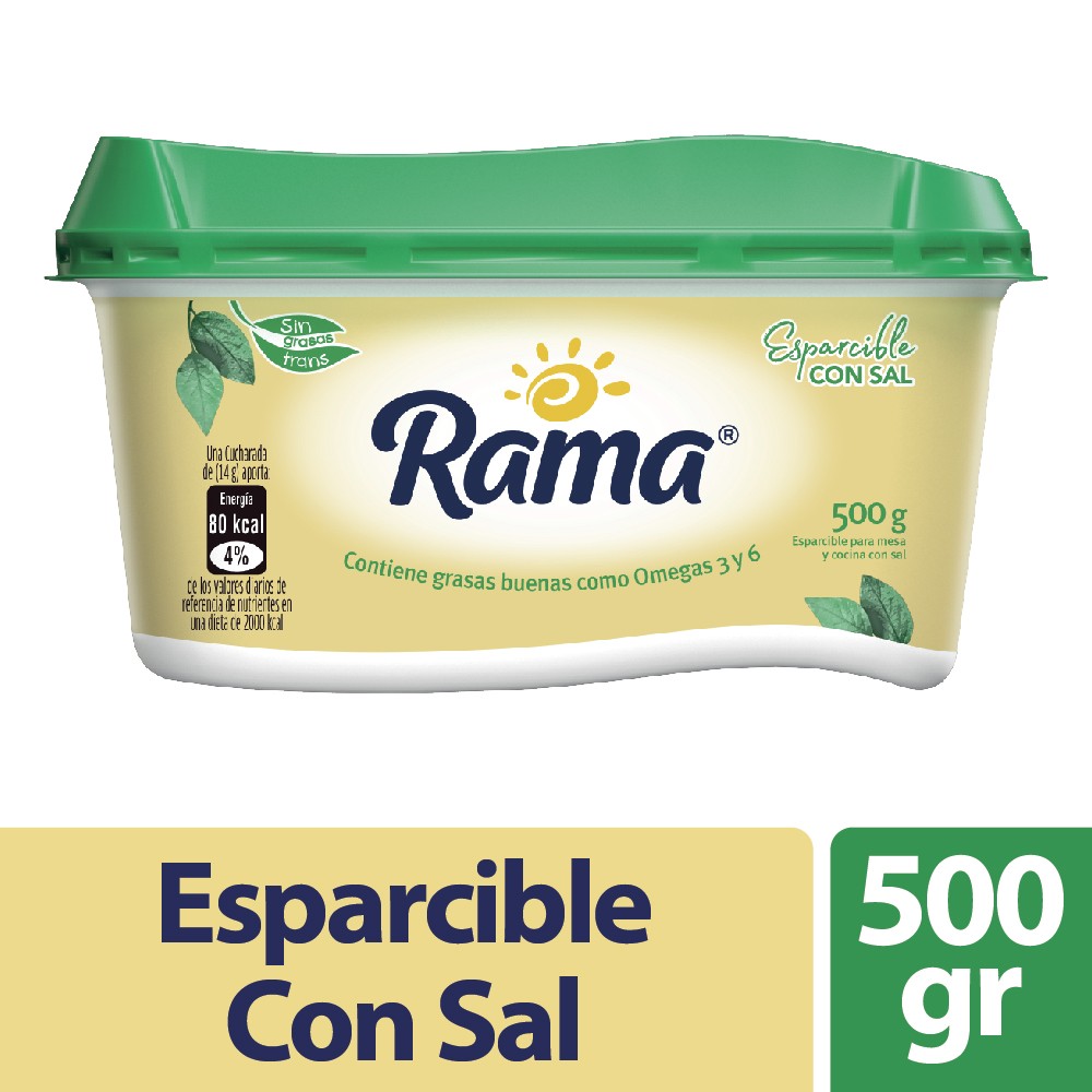 MARGARINA CON SAL RAMA 500GR