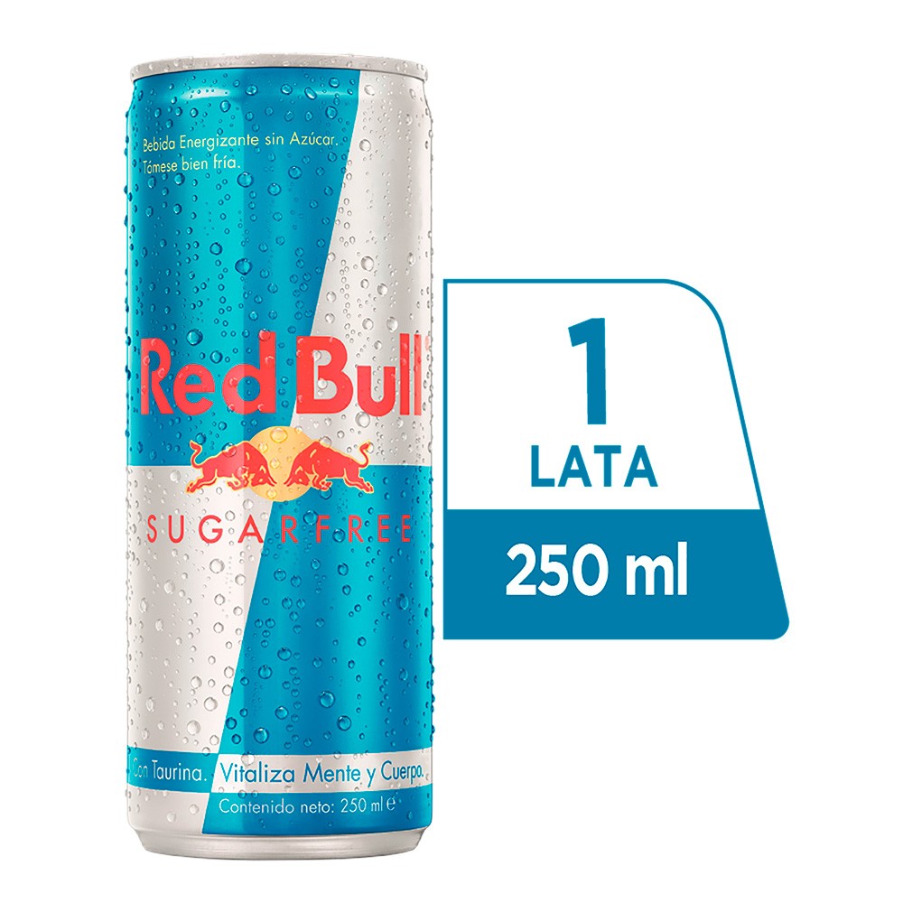 BEBIDA  ENERGY RED BULL *250ML S/AZUCAR