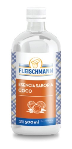 esencia sabor a coco fleischmann *500g