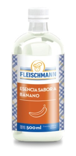 esencia sabor a banano fleishmann *500g