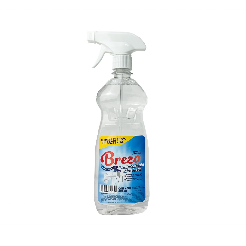 Desinfectante Superficies Amonio Brezo 500ml