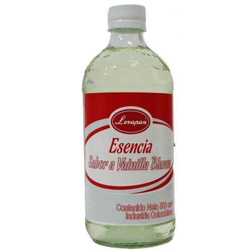 esencia sabor a vainilla blanca levapan *500ml